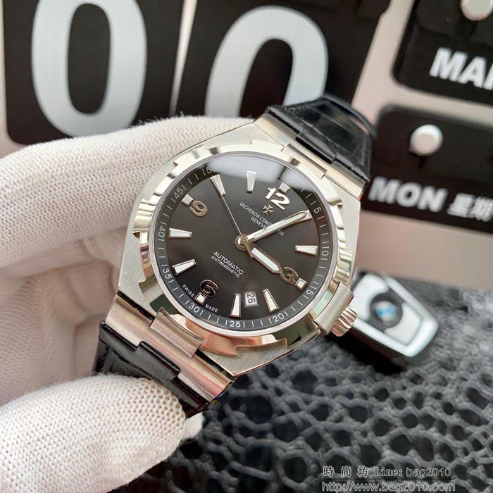 江詩丹頓 Vacheron Constantin 縱橫四海系列 最新版8219全自動機械機芯 超強防水 男士腕表  wssb4151